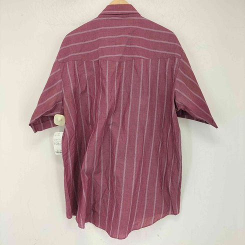 プレインズ PLAINS 60-70s 襟芯 ダブルポケット スナップボタン シャツ メンズ import:XL