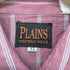 プレインズ PLAINS 60-70s 襟芯 ダブルポケット スナップボタン シャツ メンズ import:XL