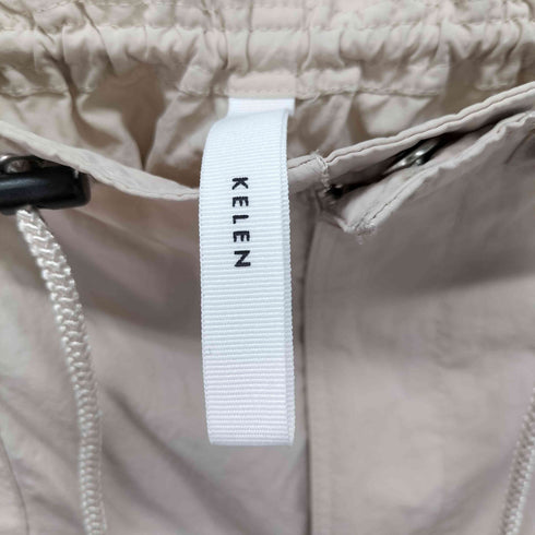 ケレン kelen DRAWSTRING GATHER PANTS ドローコード ギャザー パラシュートパンツ レディース JPN:S