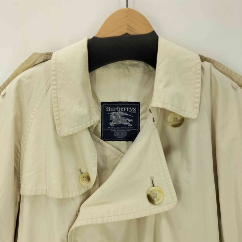 バーバリーズ BURBERRYS 80S 英国製 Saint Phil ZURICH 一重 トレンチ コート 1986年製 メンズ