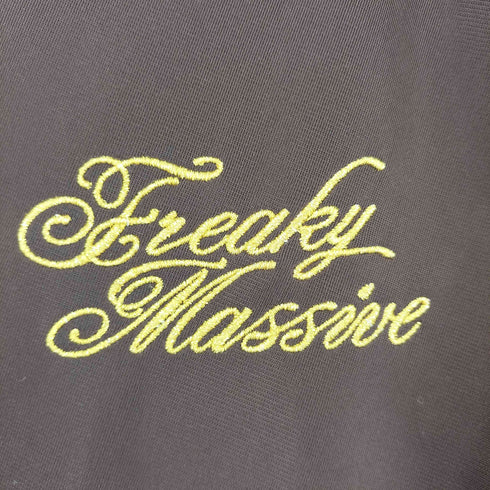 FREAKY MASSIVE ロゴ刺繍 トラックジャケット メンズ JPN:L