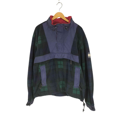 トミーヒルフィガー TOMMY HILFIGER フリース切替アノラックジャケット メンズ L