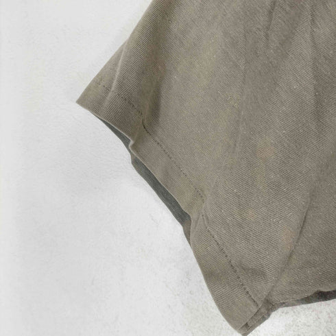 ステューシー Stussy 90-00s USA製 袖裾シングル ショーンフォント 両面プリントクルーネックTシャツ メンズ L