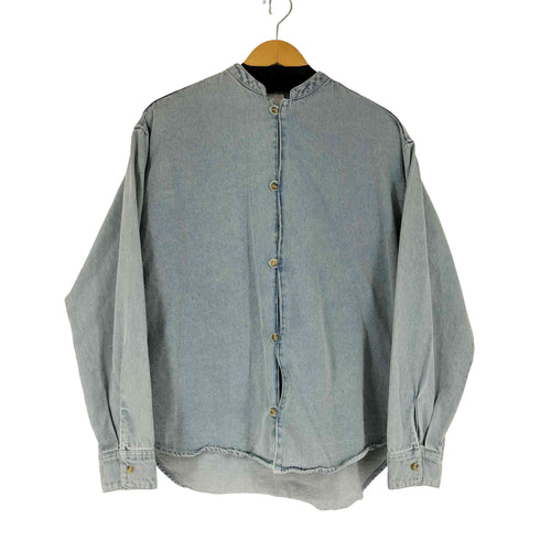 キャスパージョン CASPER JOHN Denim band collar shirts メンズ JPN:S