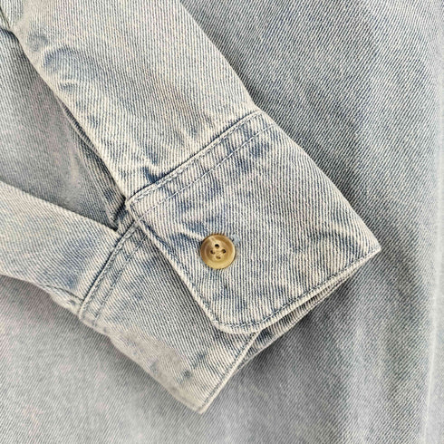 キャスパージョン CASPER JOHN Denim band collar shirts メンズ JPN:S