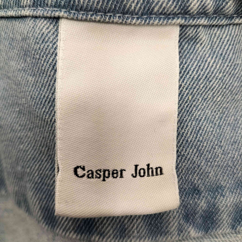 キャスパージョン CASPER JOHN Denim band collar shirts メンズ JPN:S
