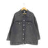 エイチアンドエム H&M ブラックデニムジャケット メンズ import:L