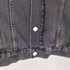 エイチアンドエム H&M ブラックデニムジャケット メンズ import:L