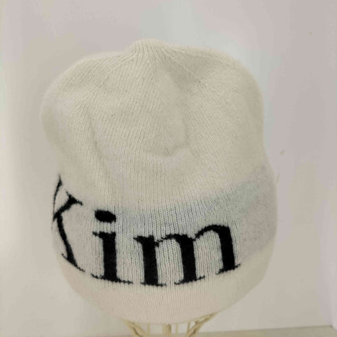Matin Kim LOGO JACQUARD ショート ビーニー メンズ