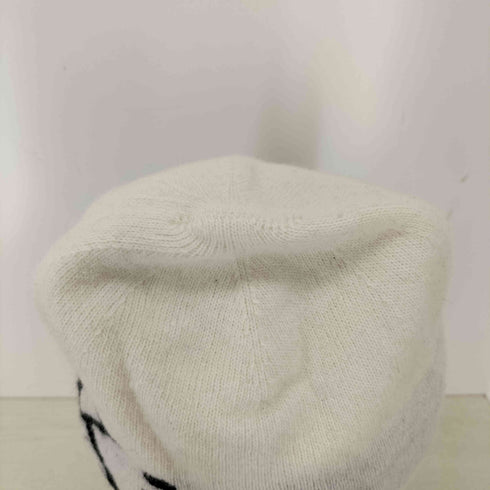 Matin Kim LOGO JACQUARD ショート ビーニー メンズ
