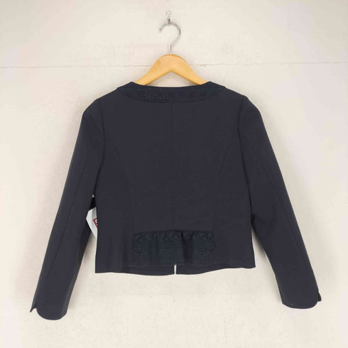 トッカ TOCCA レースデザイン ノーカラージャケット レディース 0