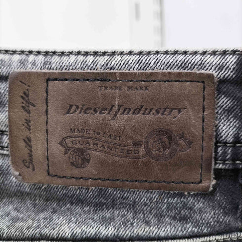 ディーゼル DIESEL SLEENKER-ZIP ケミカルウォッシュ デニムスキニー メンズ W27 L30