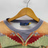 ポロラルフローレン POLO RALPH LAUREN ネイティブ柄ニット転写プリント クルーネックスウェット メンズ import:M