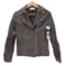 Synthetic Leather Double Riders Jacket シンセティック レザー ダブル ライダース ジャケット レディース import:M
