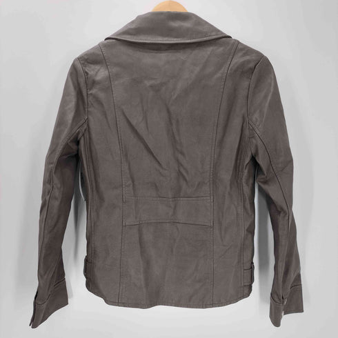 Synthetic Leather Double Riders Jacket シンセティック レザー ダブル ライダース ジャケット レディース import:M