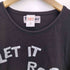 SIX3 ORIGINAL 666 LET IT ROCK プリント インサイドアウト クルーネックTシャツ メンズ import:M