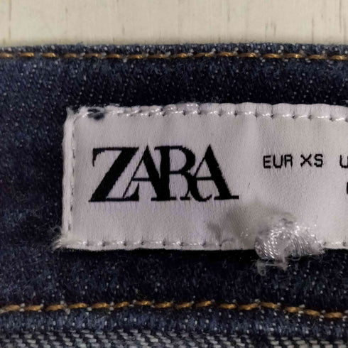 ザラ ZARA フロントジッパーデニムスカート レディース JPN:XS