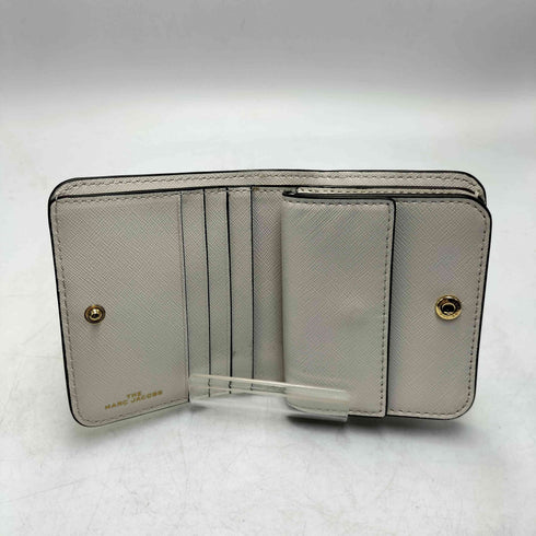 マークジェイコブス MARC JACOBS ダブルJ ロゴプレート マルチカラー SNAPSHOT スナップショット スモールウォレット 二つ折り財布 レディース