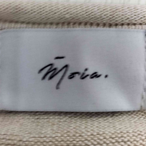 MOIA paper yarn knit 紙糸 シアーニット レディース o/s