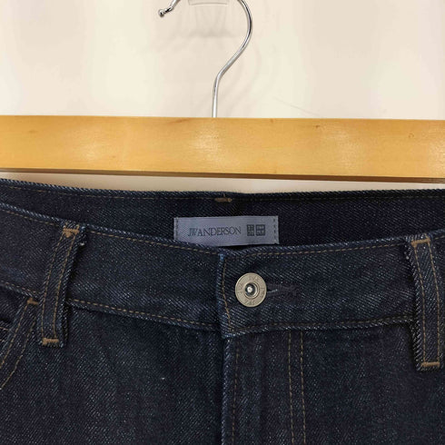 ユニクロジェイダブリューアンダーソン UNIQLO JW ANDERSON 26SS ストレートジーンズ デニムパンツ メンズ 32