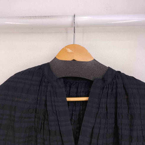 バビロン BABYLONE 24SS シアーチェックブラウス レディース FREE