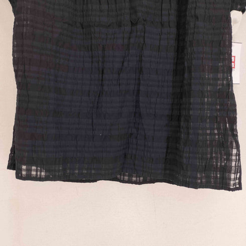 バビロン BABYLONE 24SS シアーチェックブラウス レディース FREE