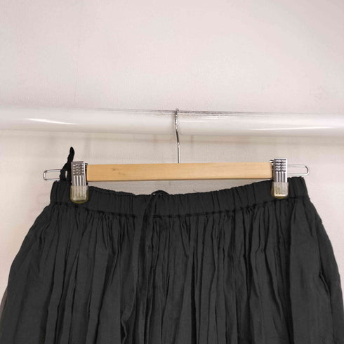 Noia コットンボイル クリンクルスカート レディース FREE