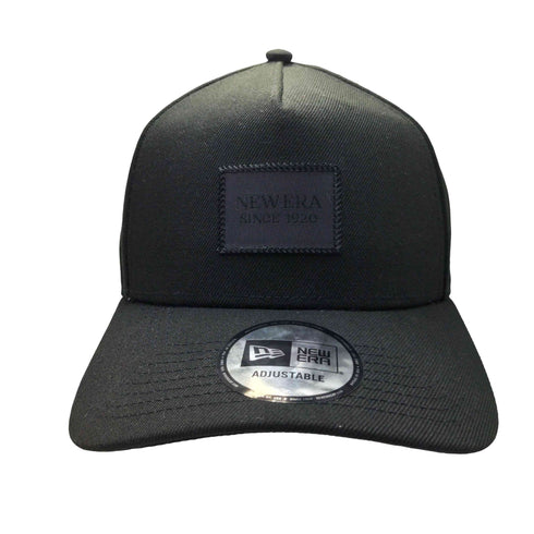 ニューエラ NEW ERA 9FORTY A-Frame Black Woven Patch メンズ