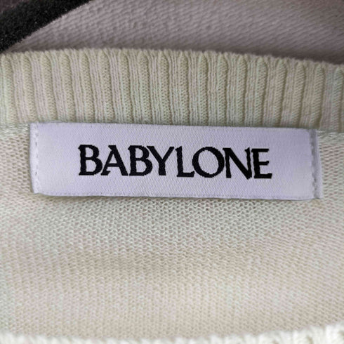 バビロン BABYLONE 24SS S/S サマーニット レディース FREE