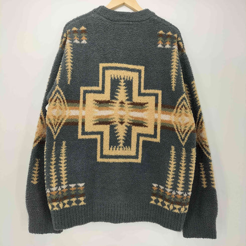 ペンドルトン PENDLETON Double Jacquard Crewneck Pullover クルーネックプルオーバー ハーディング柄 メンズ JPN:L
