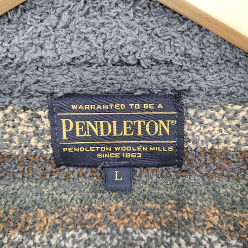 ペンドルトン PENDLETON Double Jacquard Crewneck Pullover クルーネックプルオーバー ハーディング柄 メンズ JPN:L
