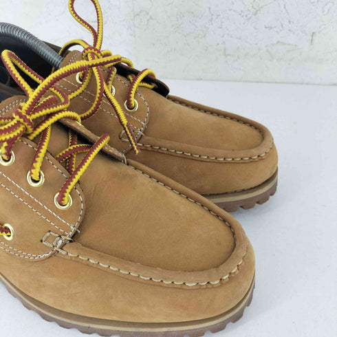 ティンバーランド Timberland 3-Eye Lug Handsewn Boat Shoe デッキシューズ メンズ 25.5