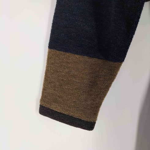 ヒューゴボス HUGO BOSS ウールポリ マルチカラー Vネックニット メンズ