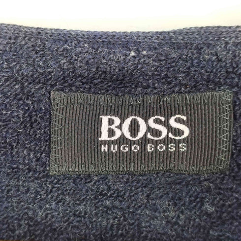 ヒューゴボス HUGO BOSS ウールポリ マルチカラー Vネックニット メンズ