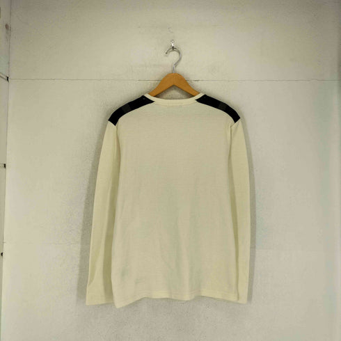 ブラックレーベルクレストブリッジ BLACK LABEL CRESTBRIDGE ショルダーチェックニットソープルオーバー メンズ import:L
