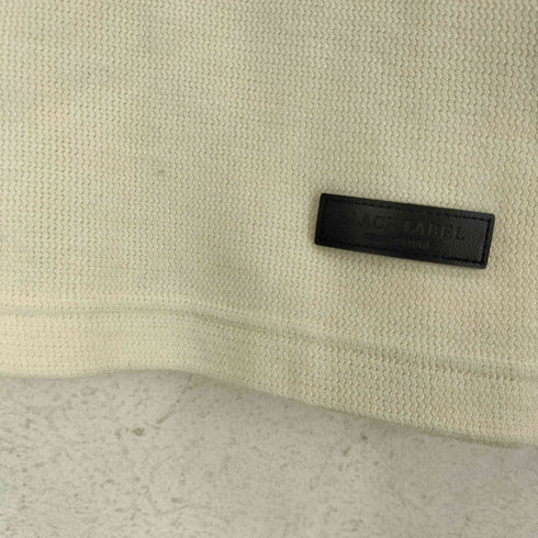 ブラックレーベルクレストブリッジ BLACK LABEL CRESTBRIDGE ショルダーチェックニットソープルオーバー メンズ import:L