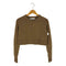 ザラ ZARA ウール クロップド ニットカーディガン レディース import:S