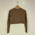 ザラ ZARA ウール クロップド ニットカーディガン レディース import:S