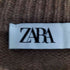 ザラ ZARA ウール クロップド ニットカーディガン レディース import:S