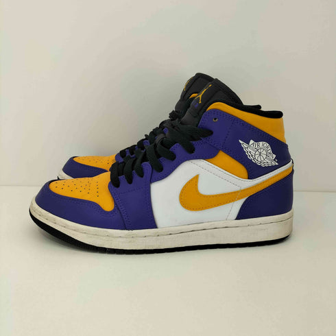 ジョーダンブランド JORDAN BRAND Air Jordan 1 Mid Lakers メンズ JPN:25
