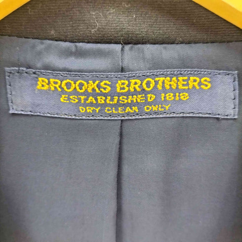 ブルックスブラザーズ BROOKS BROTHERS 日本製 金ボタン ウール紺ブレザー レディース 9ar