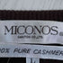 MICONOS PURE CASHMERE カシミヤカーディガン レディース L