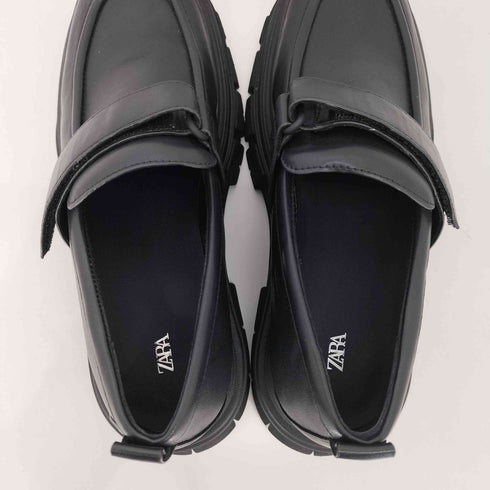 ザラ ZARA プラットフォームローファー レディース EUR:39