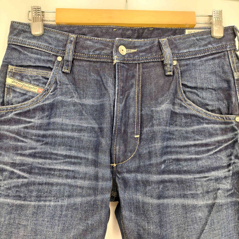 ディーゼル DIESEL KROOLEY 0073N レギュラー スリム キャロット デニムパンツ メンズ W29L30