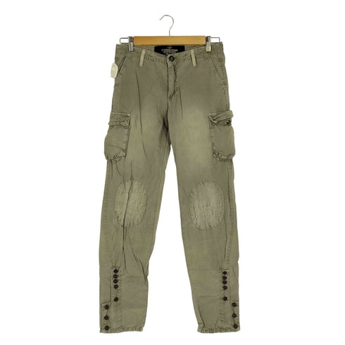CHRISTIAN AUDIGIER 裾ボタン ニーパッド カーゴパンツ Y2K レディース W29/L32