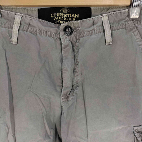 CHRISTIAN AUDIGIER 裾ボタン ニーパッド カーゴパンツ Y2K レディース W29/L32