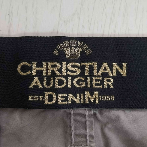 CHRISTIAN AUDIGIER 裾ボタン ニーパッド カーゴパンツ Y2K レディース W29/L32