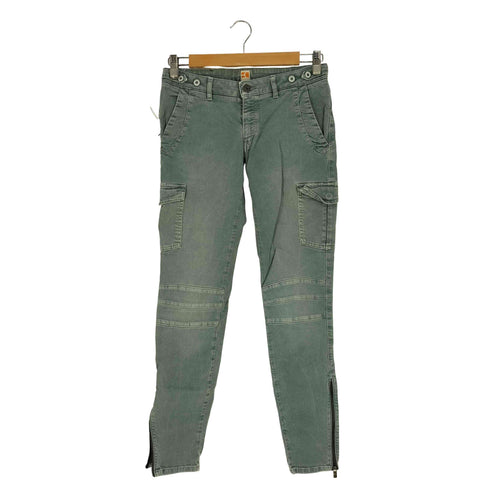 ボスオレンジ BOSS ORANGE SLIM FIT 裾ジップ ローライズ カーゴパンツ Y2K メンズ US:28-29