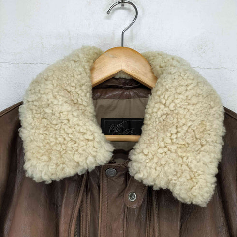 ROBERT COMSTOCK lamb leather ラムレザー ボアレザージャケット メンズ 40