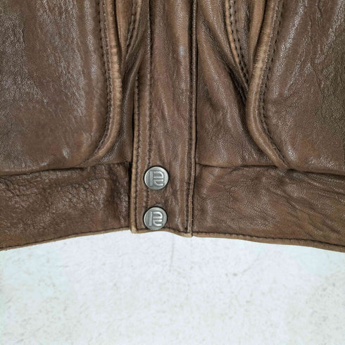ROBERT COMSTOCK lamb leather ラムレザー ボアレザージャケット メンズ 40